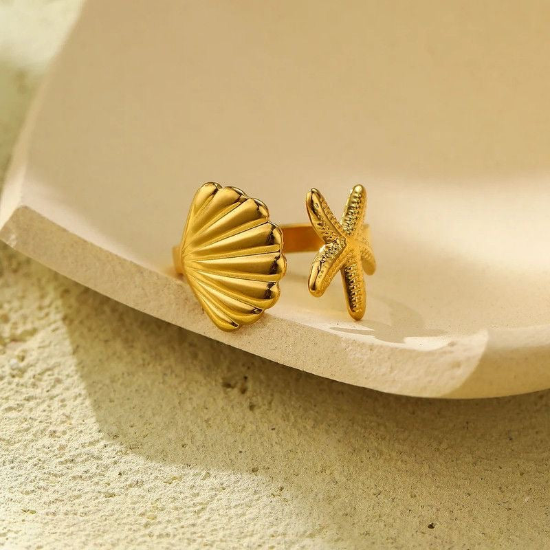 Coastal Gold Ring