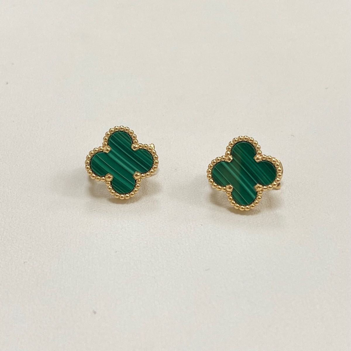 Verdant Clover Studs