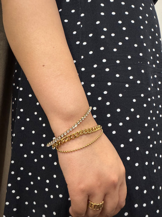 Layered Gleam Bracelet