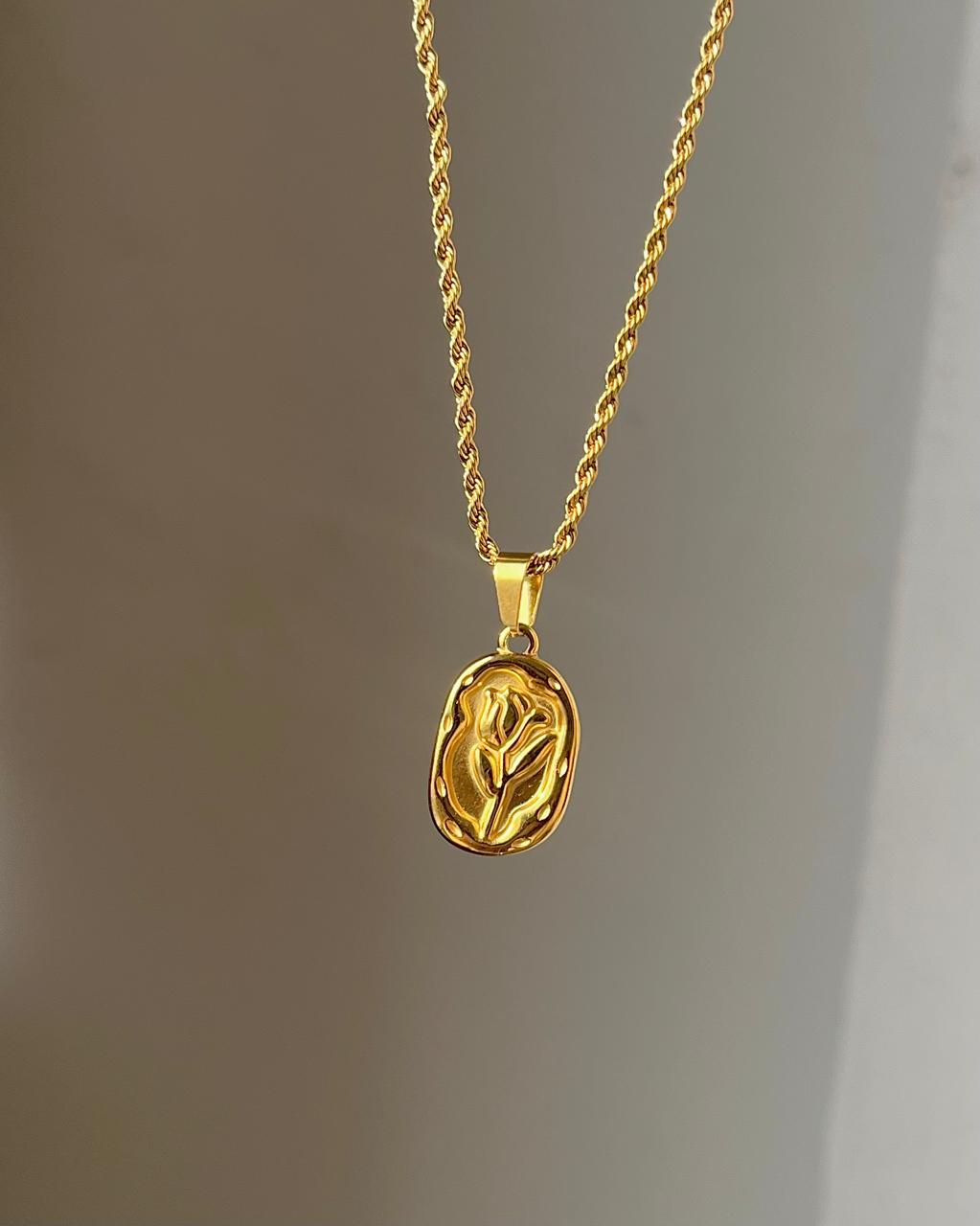 Camilla Rose Pendant Necklace