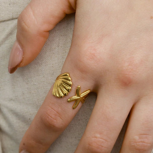 Coastal Gold Ring