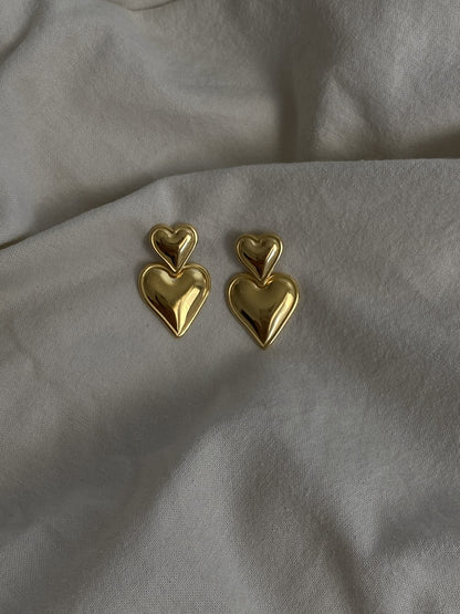 Nova Heart Studs