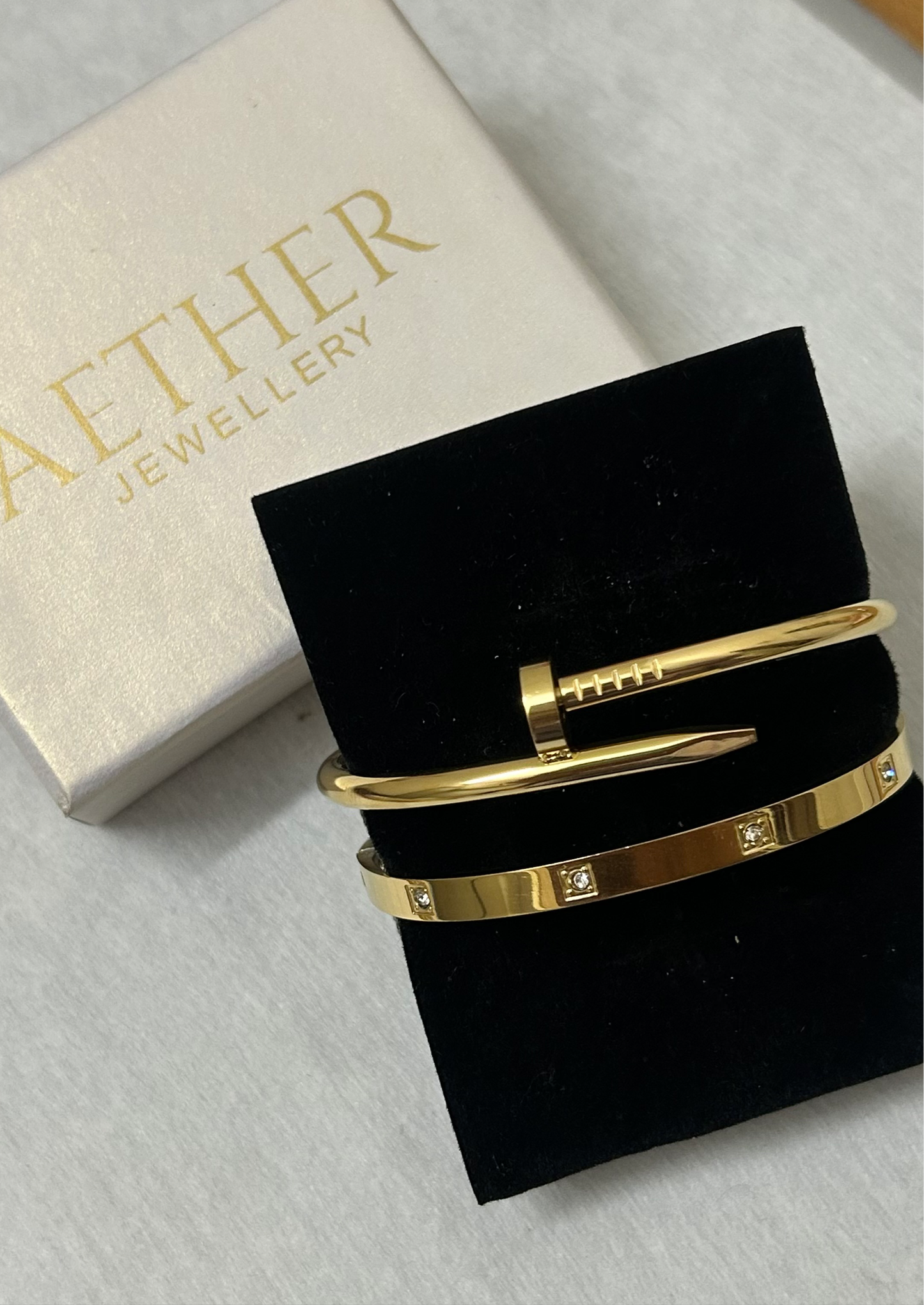Gilded Romance Stack