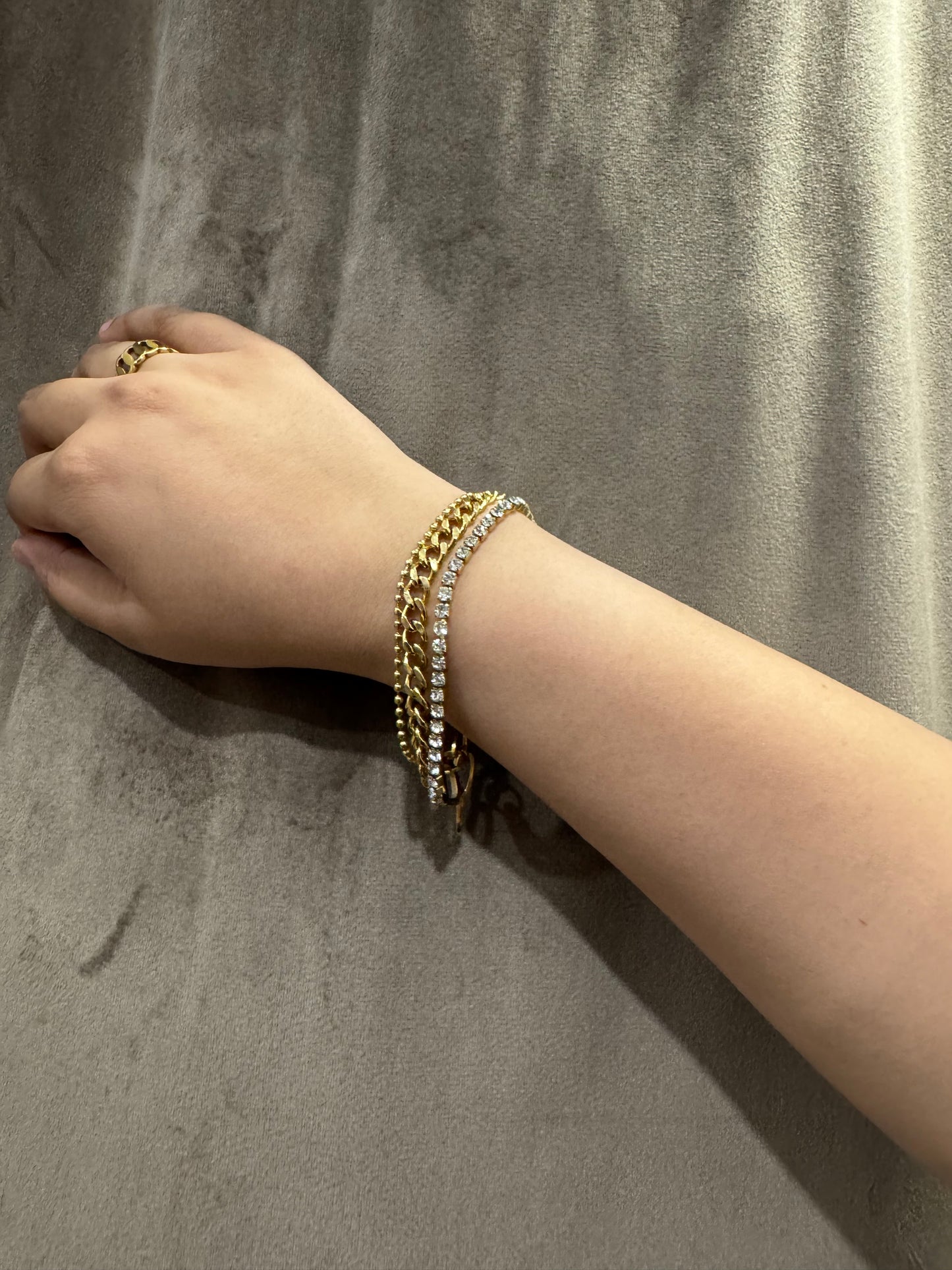 Layered Gleam Bracelet