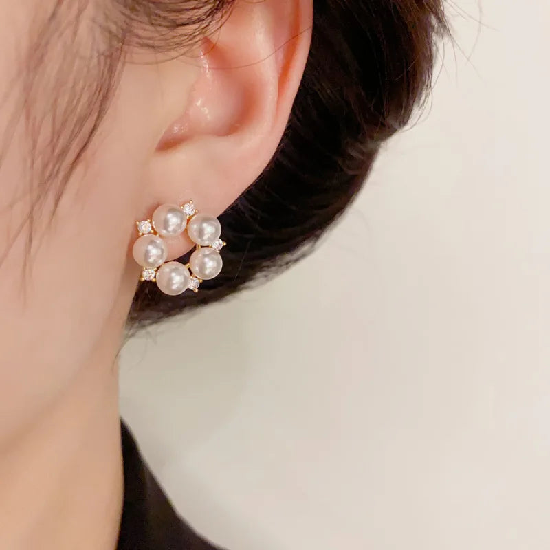 Diana Pearl Studs