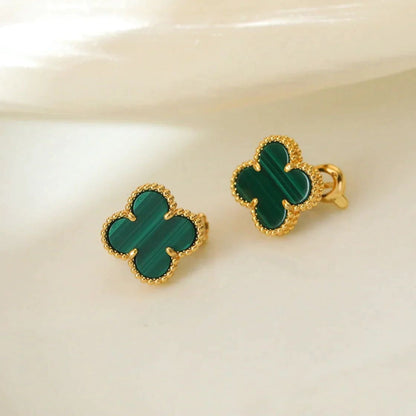 Verdant Clover Studs
